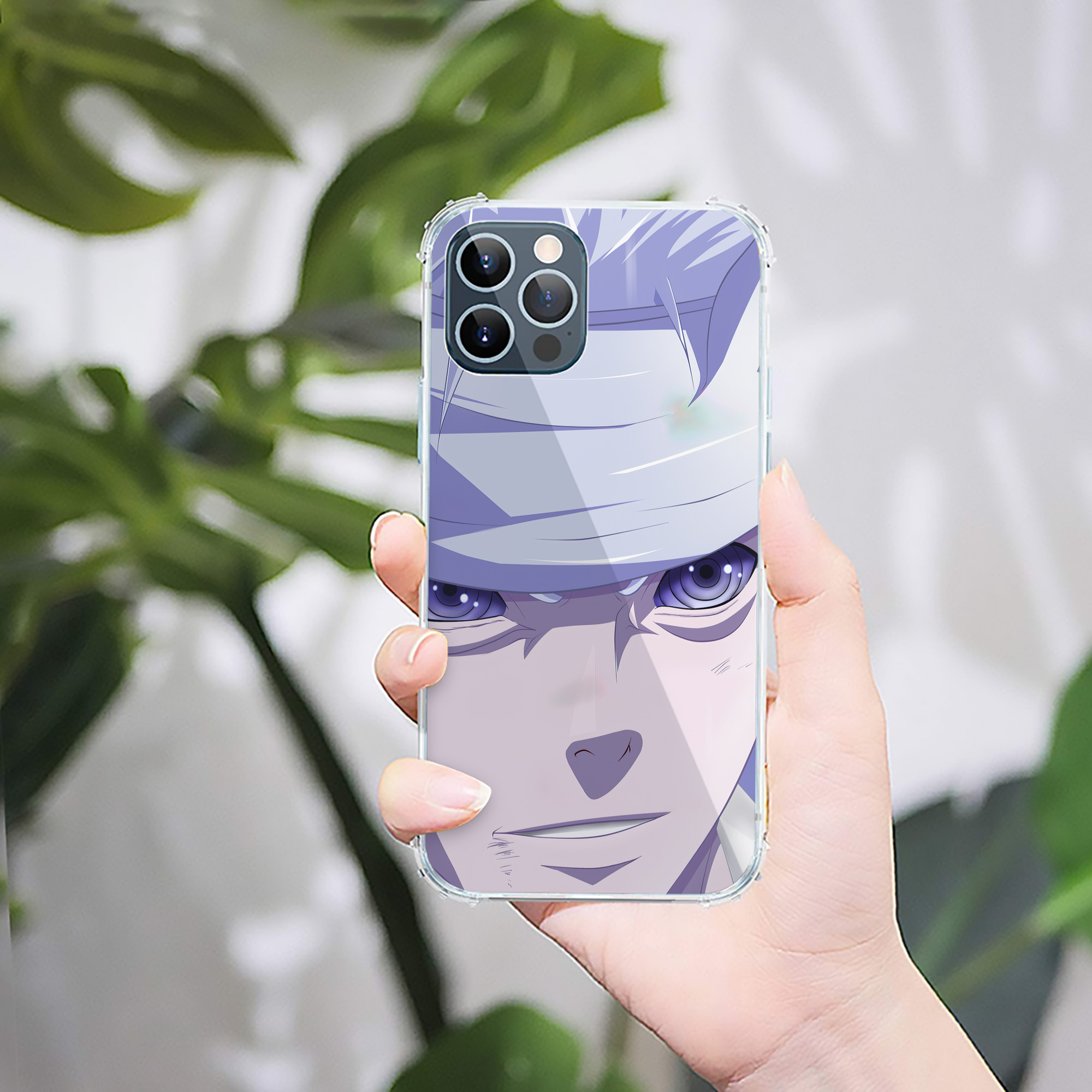 （画像用） NARUTO -ナルト- NARUTO -ナルト- 疾風伝 【iPhone 12シリーズ対応】透明スマホケース（クリアソフトケース）